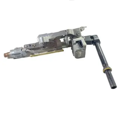 Steering wheel axle set