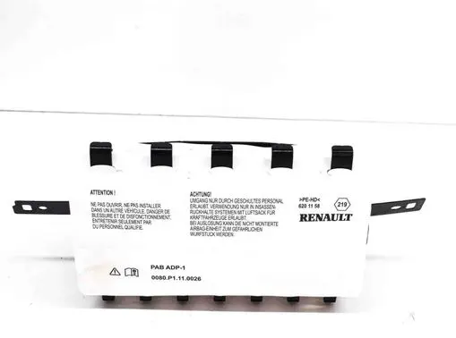 Renault Zoe Passenger airbag 985250233R 620115300E