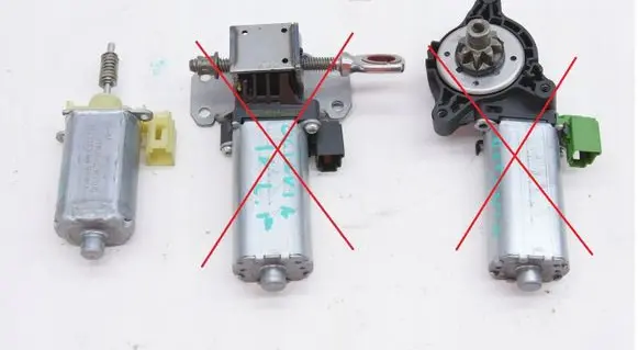 Skoda Octavia Mk3 (5E) Seat adjustment motor 5WA959761