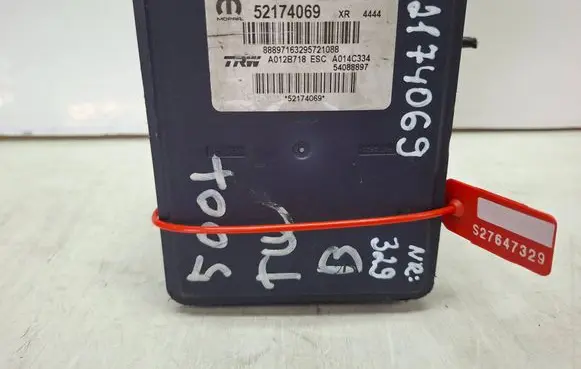 Fiat 500X ABS control unit/module S27647329 52174069
