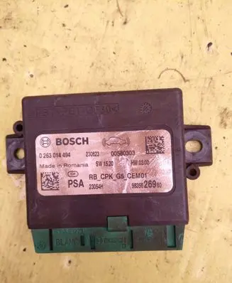 Peugeot 3008 II Parking PDC control unit/module 0263014494 9835626980