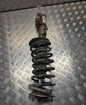 Front shock absorber with coil spring