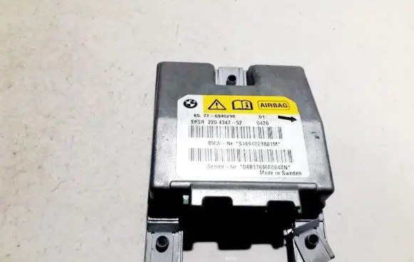 BMW 5 E60 E61 Airbag control unit/module 65776940298 2204347-52