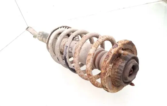 Front shock absorber with coil spring