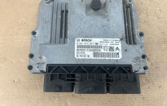 Citroen C3 Engine control unit/module 9674245180 9666729580 0281015847