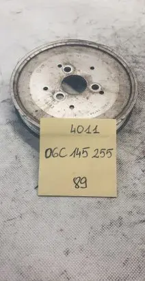 Audi A6 S6 C6 4F Power steering pump pulley 06C145255