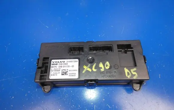 Volvo XC90 Air conditioning/heating control unit 31449175AA CC612003 5HB01172803