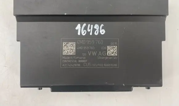 Audi Q7 4M Seat control module 4M0959760