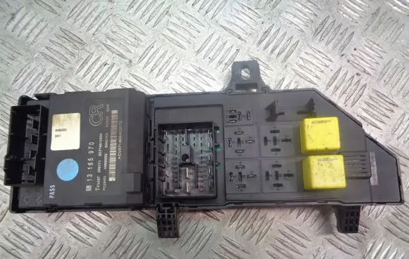 Opel Vectra C Fuse box cover 13165970