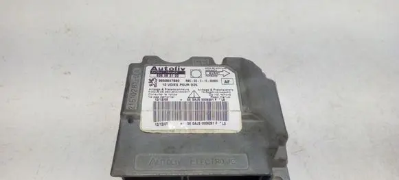Peugeot 407 Airbag control unit/module 606563100 9659847880
