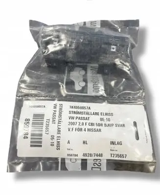Volkswagen PASSAT B9 Quarter vent window switch 1K4959857A