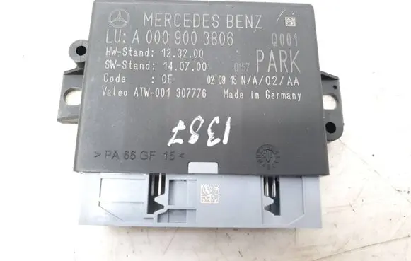 Mercedes-Benz C W205 Parking PDC control unit/module A0009003806