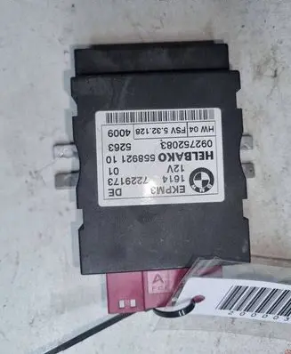 BMW 5 E60 E61 Fuel injection pump control unit/module 7229173 092752083 55892110