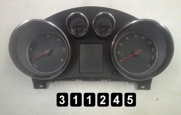 Opel Insignia A Speedometer (instrument cluster) 365903926