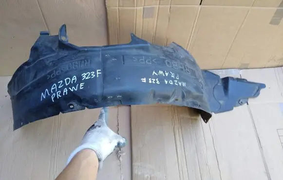 Mazda 323 F Front wheel arch liner splash guards