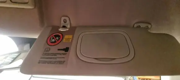Fiat Croma Sun visor