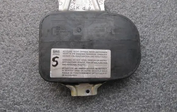Front door airbag