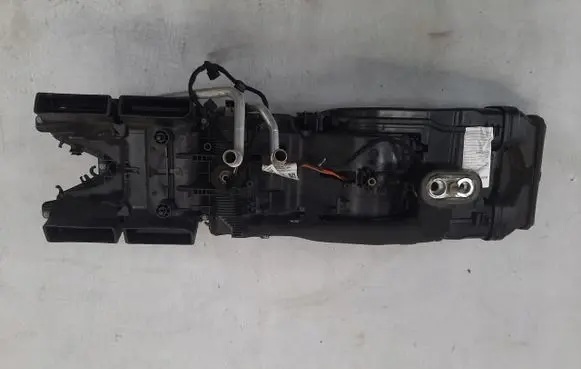 Interior heater climate box assembly