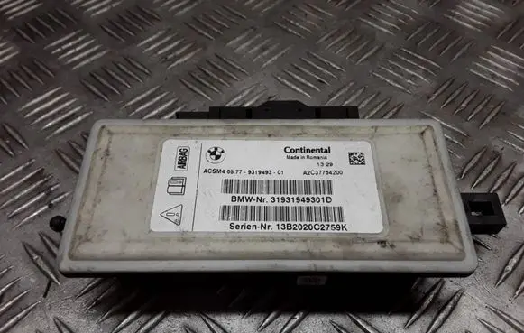 BMW 5 F10 F11 Airbag control unit/module 6577931949301 A2C37764200 31931949301D