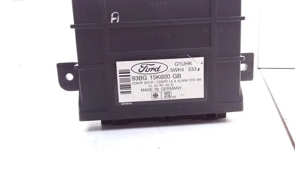 Ford Mondeo MK I Central body control module 93BG15K600GB 5WK4533