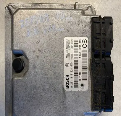 Opel Zafira A Engine control unit/module 0281010021 09133269