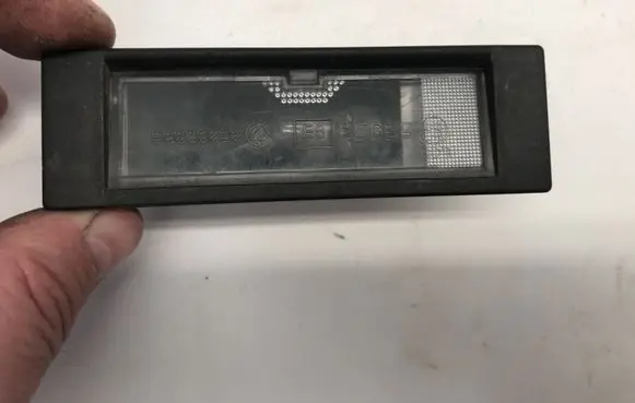 Number plate light