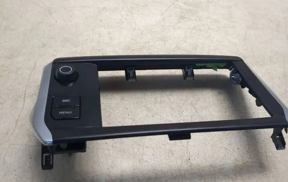 Peugeot 2008 I Radio/GPS head unit trim 9673861377