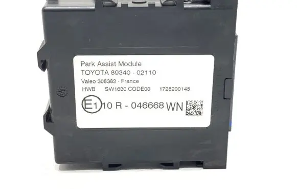 Toyota Auris E180 Parking PDC control unit/module 89340-02110