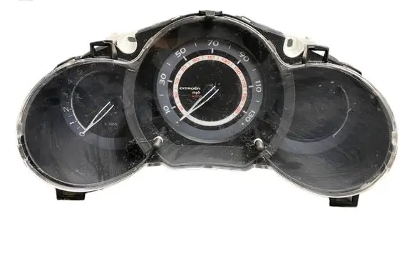 Citroen C3 Speedometer (instrument cluster) 96665883XT A2C53365601