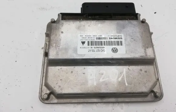 Volkswagen Touareg I Gearbox control unit/module 0AD927755