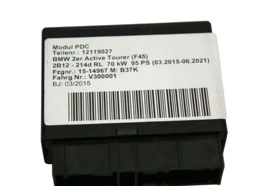 BMW i3 Parking PDC control unit/module 66336873137 6873137