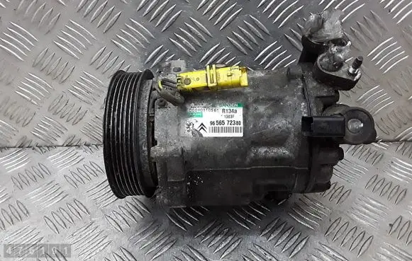 Peugeot 607 Air conditioning (A/C) compressor (pump) 9656572380