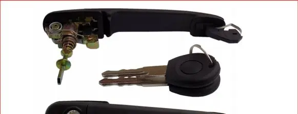 Volkswagen Polo III 6N 6N2 6NF Front door exterior handle 