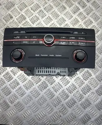 Mazda 3 I Radio/CD/DVD/GPS head unit BP4M66950A 14789900 03G1B27036