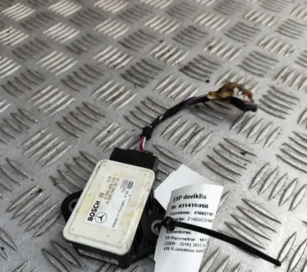 Mercedes-Benz E A207 ESP acceleration yaw rate sensor A0055422618
