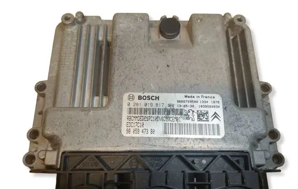 Citroen Berlingo Engine control unit/module ECU 0281019817 9666729580 9805947380