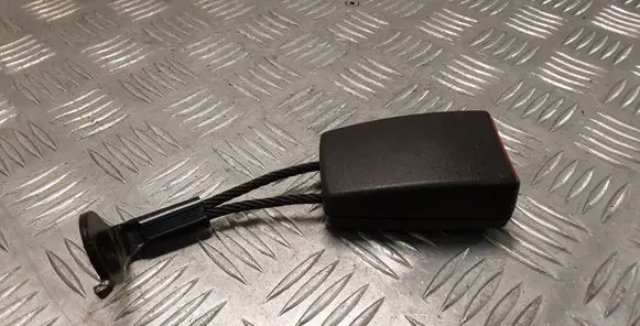 Middle seatbelt buckle (rear)