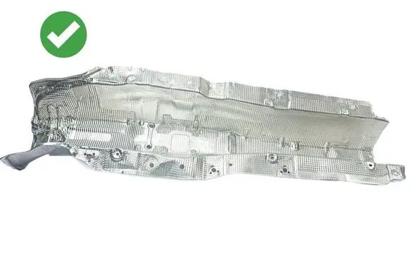 Audi A1 Exhaust heat shield 2Q0825671D 2Q0825671