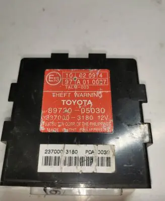 Toyota Avensis T250 Alarm control unit/module 8973005030 2370003180 A010027