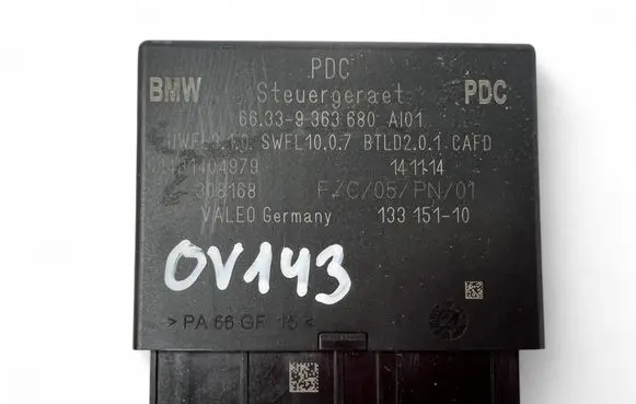 BMW X3 F25 Parking PDC control unit/module 9363680