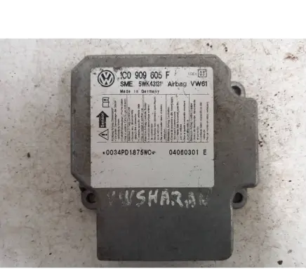 Volkswagen Sharan Airbag control unit/module 1C0909605F 5WK43131 0034PD1875WC