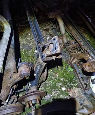 Seat Toledo II (1M) Rear axle beam 