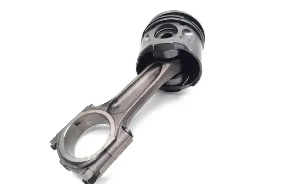 Piston with connecting rod
