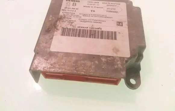 Peugeot 307 Airbag control unit/module 9650109480