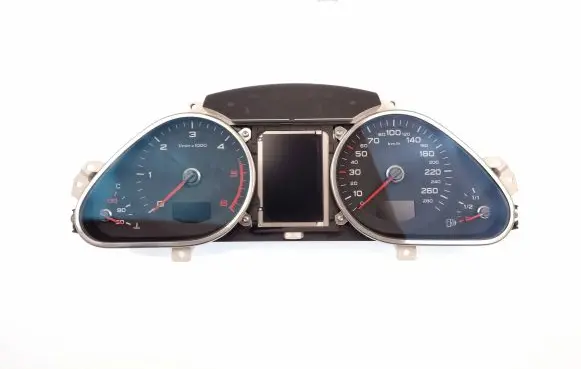 Audi A6 S6 C6 4F Speedometer (instrument cluster) 4F0920901N 503002320206