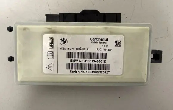 BMW 6 F06 Gran coupe Airbag control unit/module 7911607 9461916