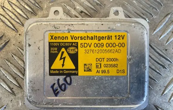 BMW 5 E60 E61 Headlight ballast module Xenon 5DV00900000 E1023582 327612005662AD