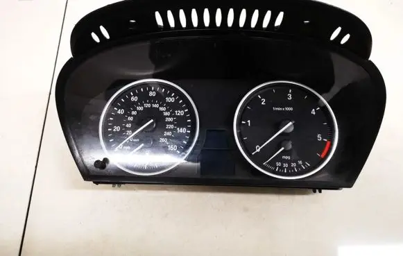 BMW 5 E60 E61 Speedometer (instrument cluster) 62119177262 110.080.213