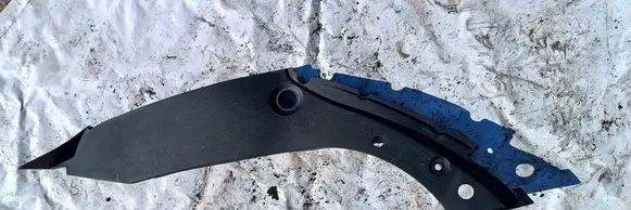Honda Civic X Front arch trim 74207TGGE000