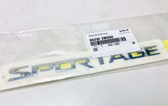 KIA Sportage Other badges/marks 863103W000